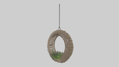 3D model Hanging basket model VR / AR / low-poly