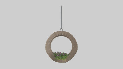 3D model Hanging basket model VR / AR / low-poly