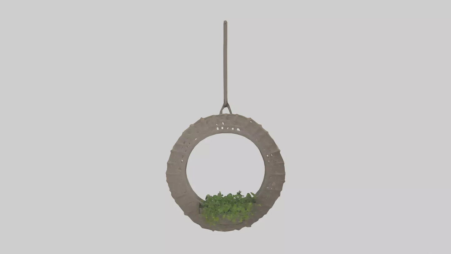 3D model Hanging basket model VR / AR / low-poly