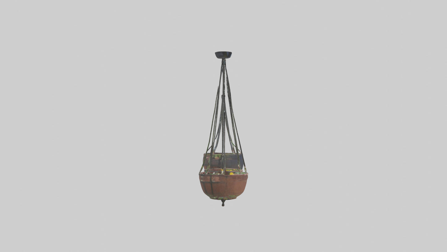 3D model Hanging Baskets VR / AR / low-poly