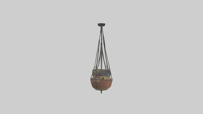 3D model Hanging Baskets VR / AR / low-poly