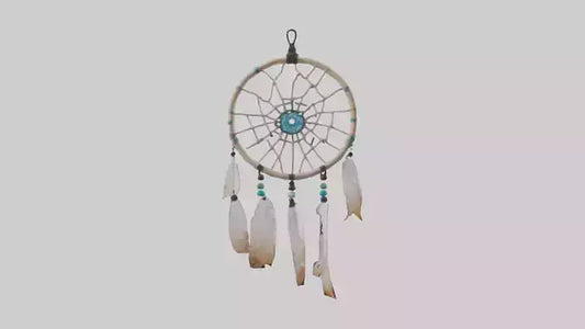 3D model Hanging dreamcatcher model VR / AR / low-poly