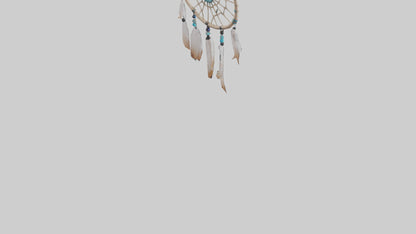 3D model Hanging dreamcatcher model VR / AR / low-poly