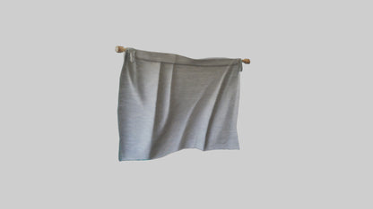 3D model Hanging Fabric Wall Art VR / AR / low-poly