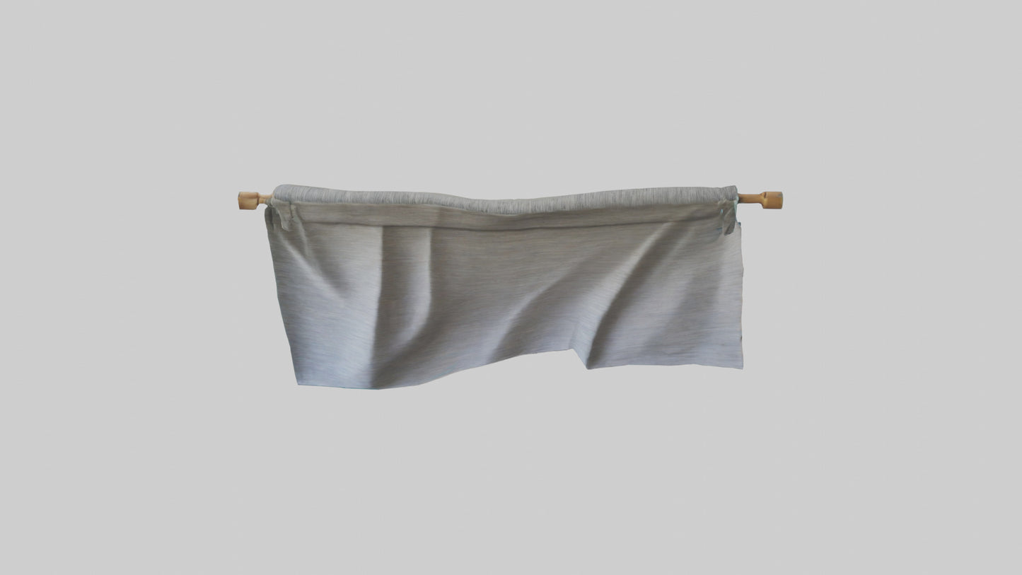 3D model Hanging Fabric Wall Art VR / AR / low-poly