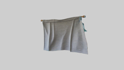 3D model Hanging Fabric Wall Art VR / AR / low-poly