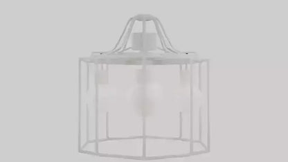 3D model Hanging light fixture model VR / AR / low-poly