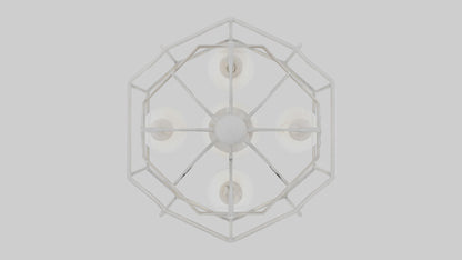 3D model Hanging light fixture model VR / AR / low-poly