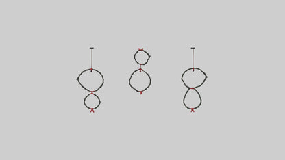 3D model Hanging Wreaths VR / AR / low-poly