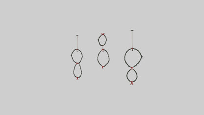 3D model Hanging Wreaths VR / AR / low-poly