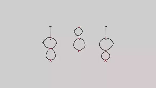 3D model Hanging Wreaths VR / AR / low-poly