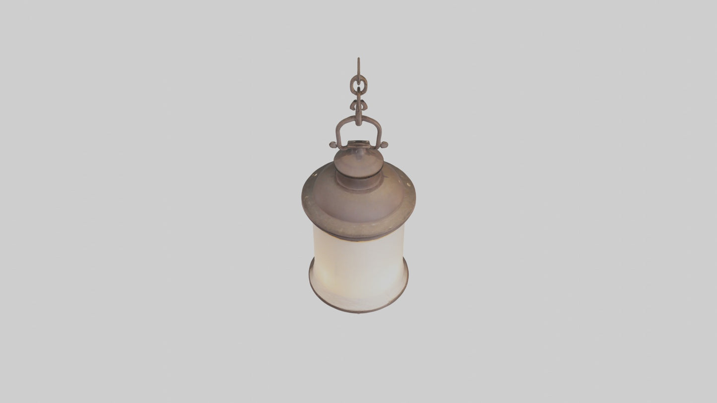 3D model Hanginglantern Model VR / AR / low-poly