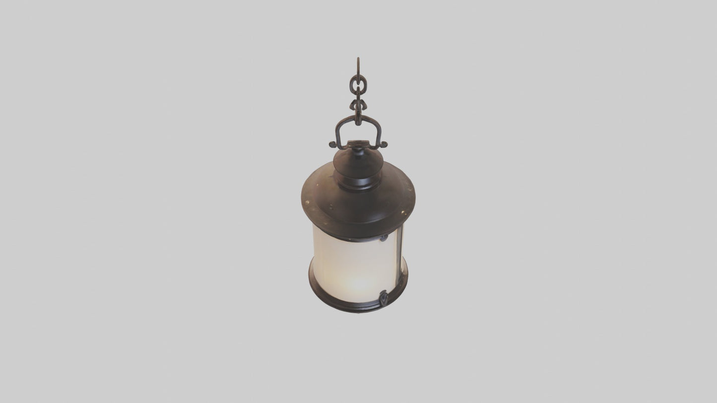 3D model Hanginglantern Model VR / AR / low-poly