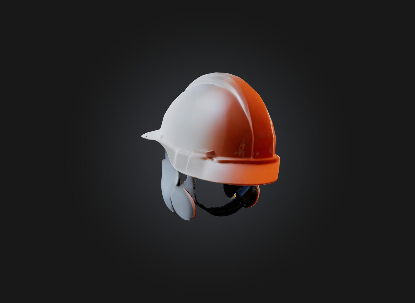 3D model hard hat model VR / AR / low-poly