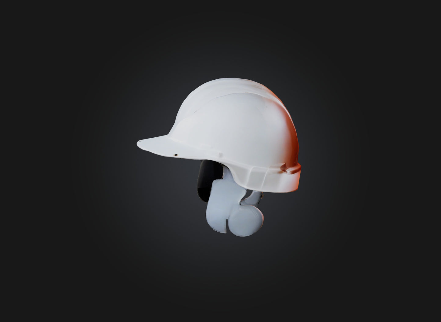 3D model hard hat model VR / AR / low-poly