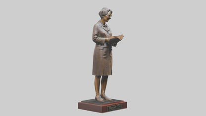 3D model Harper Lee statue model VR / AR / low-poly