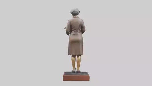 3D model Harper Lee statue model VR / AR / low-poly