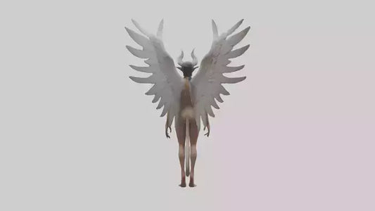 3D model Harpy Model VR / AR / low-poly