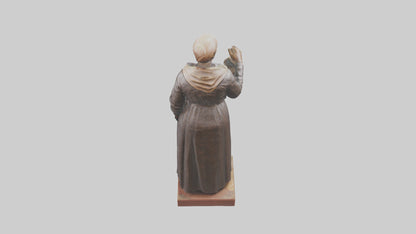 3D model Harriet Tubman statue model VR / AR / low-poly