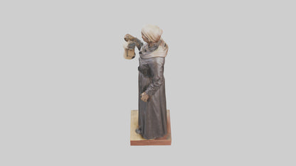 3D model Harriet Tubman statue model VR / AR / low-poly