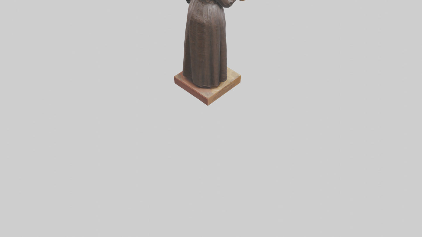 3D model Harriet Tubman statue model VR / AR / low-poly