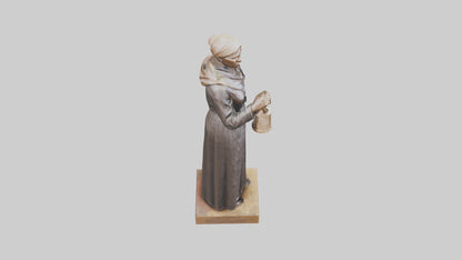 3D model Harriet Tubman statue model VR / AR / low-poly