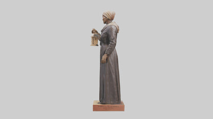 3D model Harriet Tubman statue model VR / AR / low-poly