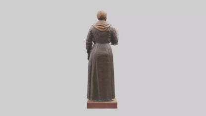 3D model Harriet Tubman statue model VR / AR / low-poly