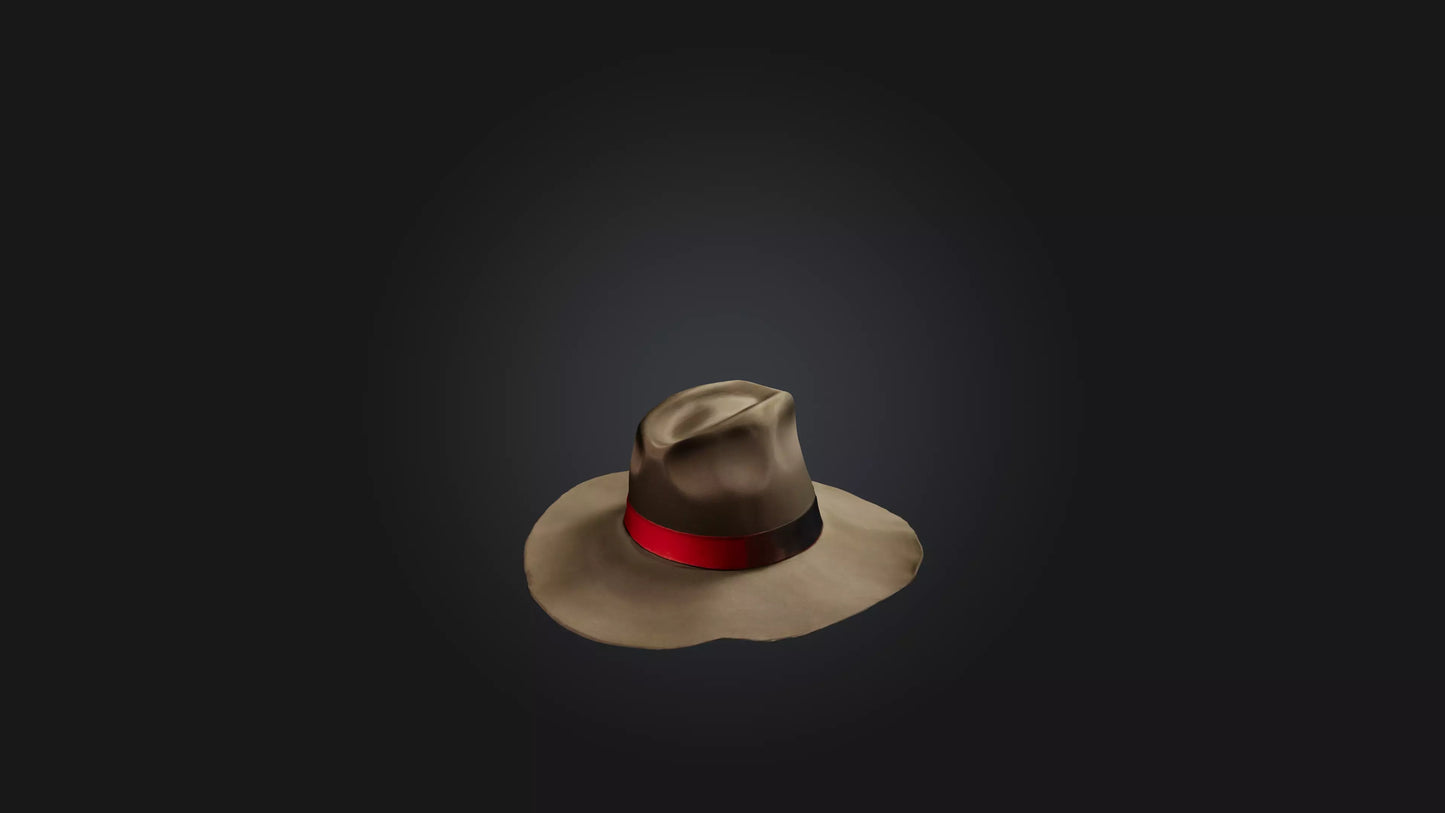 hat model 3D model