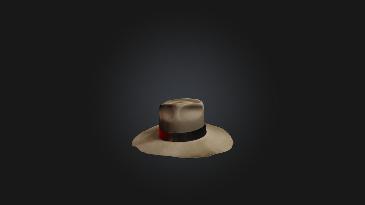 hat model 3D model