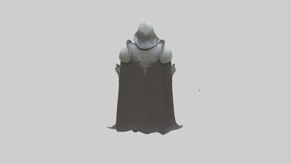 Haunted armor model VR / AR / low-poly