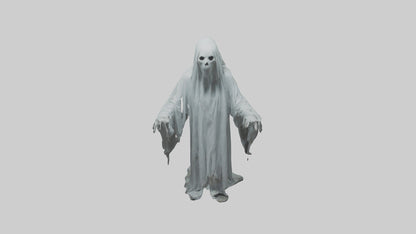 3D model Haunted ghost model VR / AR / low-poly