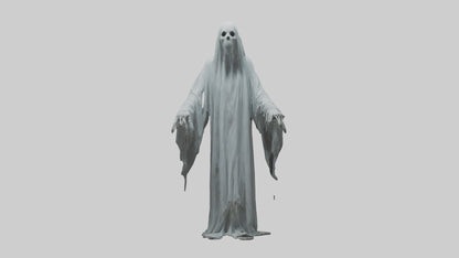 3D model Haunted ghost model VR / AR / low-poly
