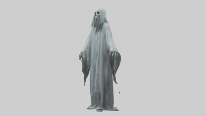 3D model Haunted ghost model VR / AR / low-poly