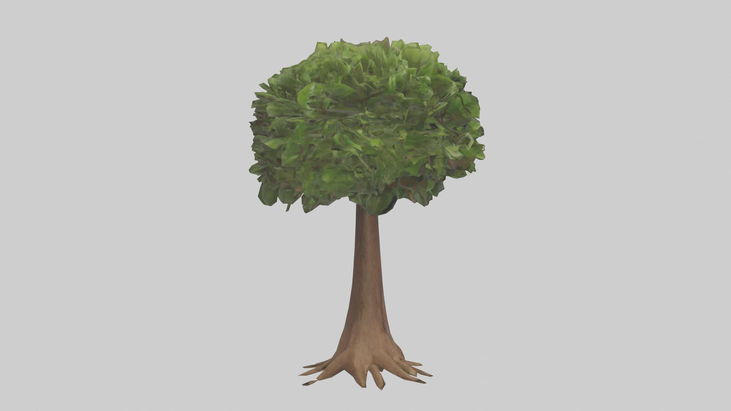 3D model Hawaii Hala tree model VR / AR / low-poly
