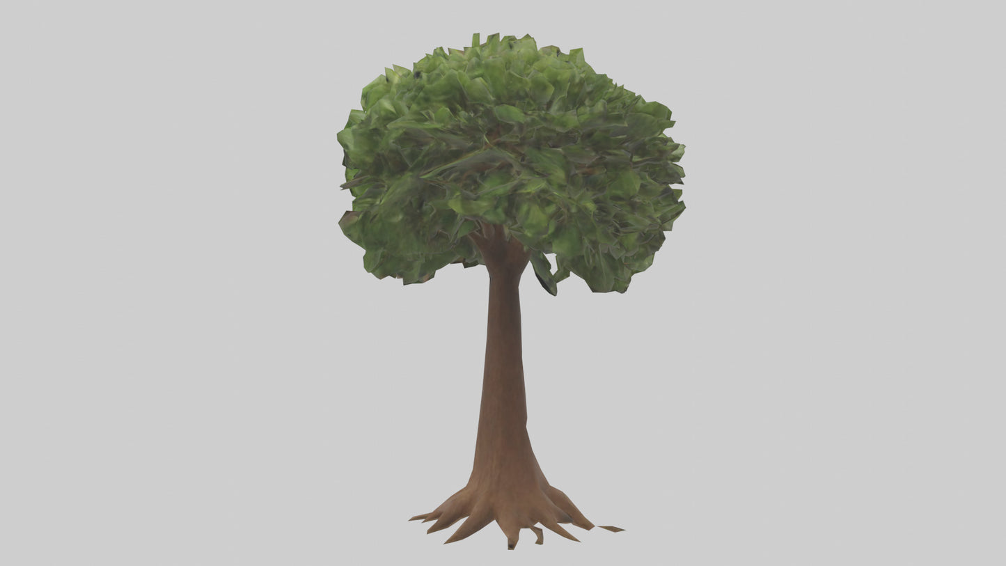3D model Hawaii Hala tree model VR / AR / low-poly