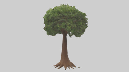 3D model Hawaii Hala tree model VR / AR / low-poly