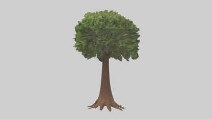 3D model Hawaii Hala tree model VR / AR / low-poly