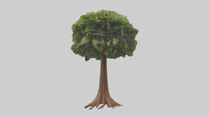 3D model Hawaii Hala tree model VR / AR / low-poly