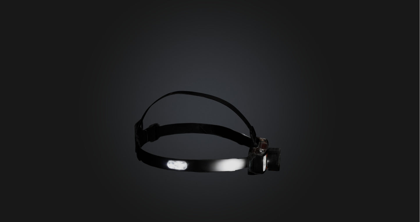 3D model Headlamp VR / AR / low-poly
