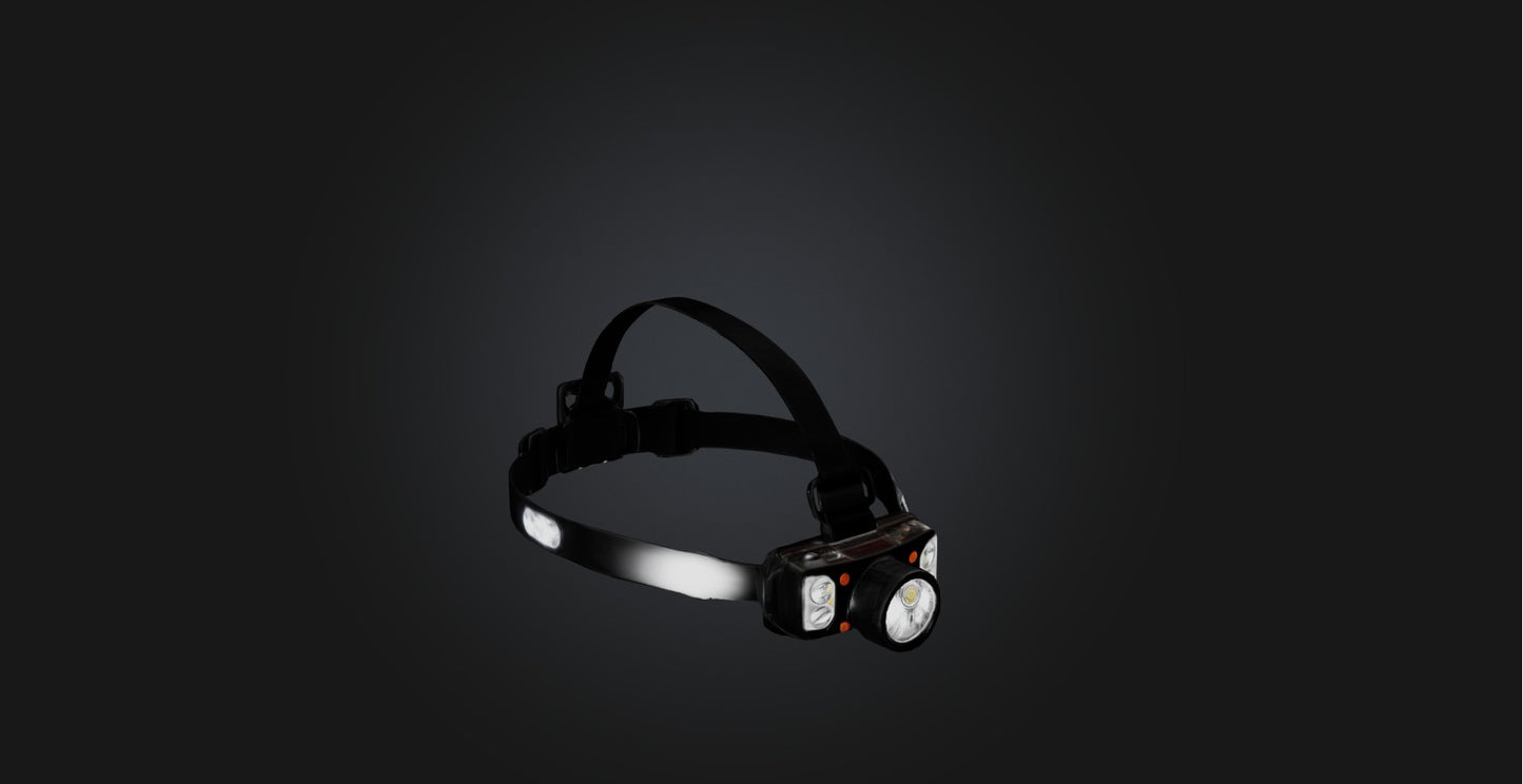3D model Headlamp VR / AR / low-poly