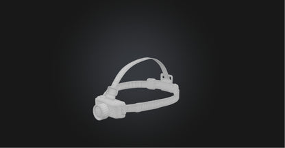 3D model Headlamp VR / AR / low-poly