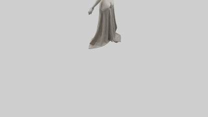 3D model Headless woman model VR / AR / low-poly