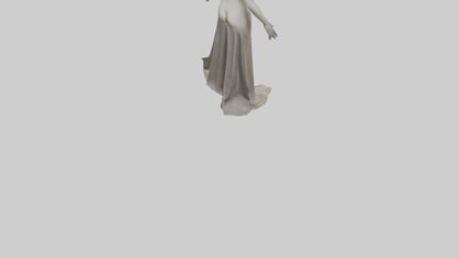 3D model Headless woman model VR / AR / low-poly