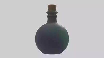 3D model Healing Potion Vial model VR / AR / low-poly