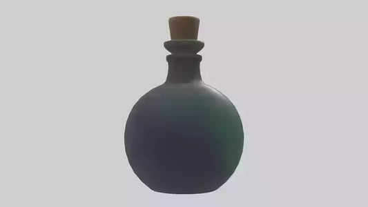3D model Healing Potion Vial model VR / AR / low-poly