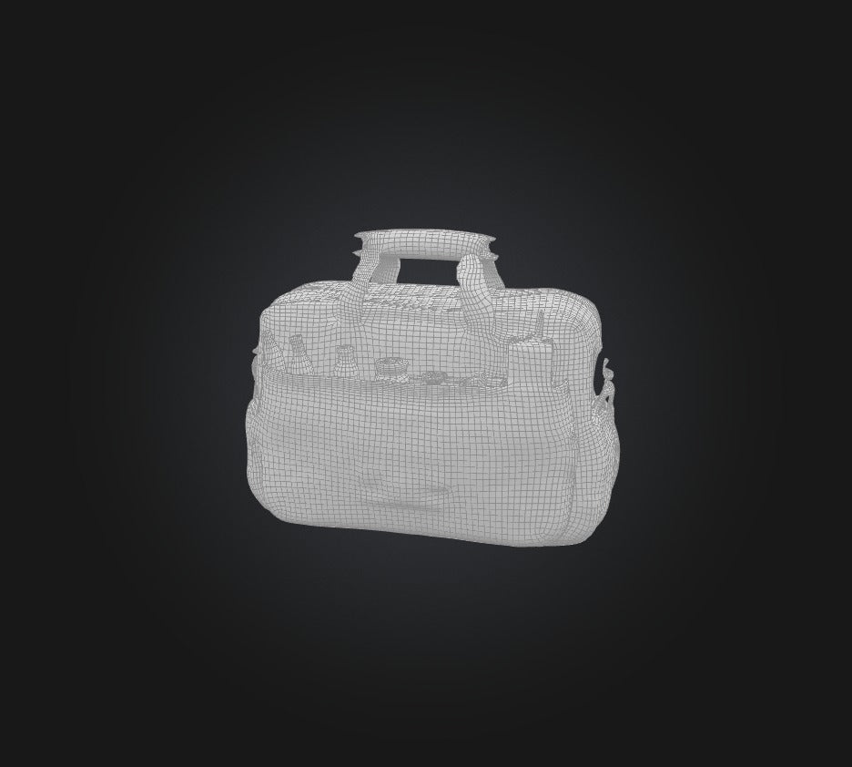 3D model health bag for games  VR / AR / low-poly