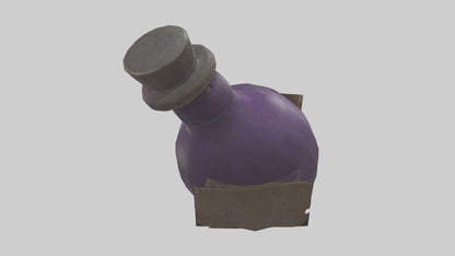 Health Potion model VR / AR / low-poly