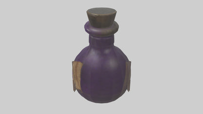 Health Potion model VR / AR / low-poly