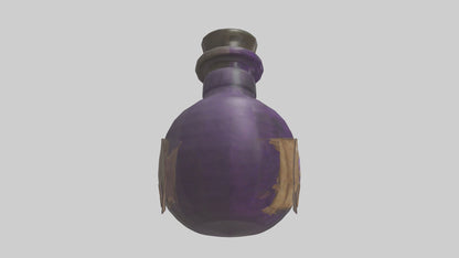 Health Potion model VR / AR / low-poly